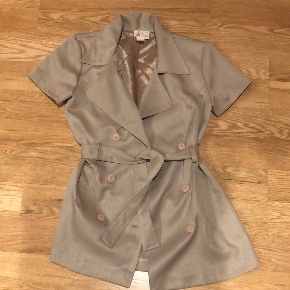 Vintage trench shirt/jacket